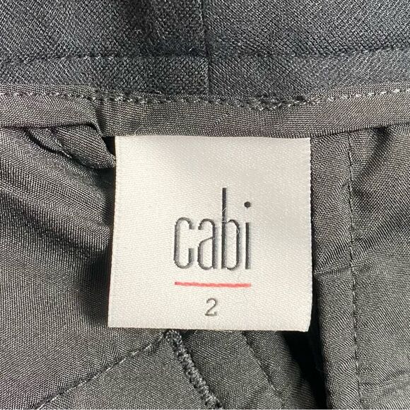 Cabi | Black High Rise Ankle Agency Trousers Size 2 - Picture 7 of 8